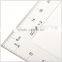 Kearing OEM plastic set square scales / sew scale ruler 1: 3,plastic transparent triangle scale ruler # DM20