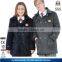 School Uniform kids fleece water resistant jackets for kid