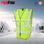 with pocket high visibility reflective el safety vest