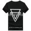 Custom triangle design printing t-shirt for men companies in China