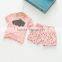 Summer printing t-shrits and shorts girls casual kids clothing sets