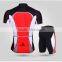 BEROY 2016 3D anatomical cutting design bicycle garment for men,wicking short sleeve cycling suit
