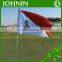 100% polyester top sell good quality cheap plastic golf flags new
