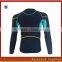 Hot Sale Sportswear Manufacturer Mens Compression Long Sleeve Rush Guard/Swim Shirt/Sun Protective Wholesale---AMY164284