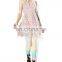 New Fashion Chiffon Women Casual One Piece Dress in Floral Print