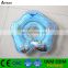 Factory stocked environmental PVC inflatable baby neck ring new-born baby bath ring with two chambers