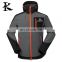 Breathable Hiking Jacket Men's Water Resistant Hooded Softshell Jacket