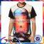 Wholesale latest deisgn color changing printing t shirt men