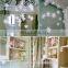 christmas hanging decoration 3 D white snowflake ornaments