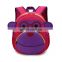 2017 Fashion Design Monkey Cartoon kids backpack for wholesale