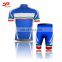 Wholesale custom cycling apparel digital sublimation Fabrics cycling jersey bicycle shirt