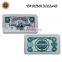 WR US Year 1891 USD 10 Colorful Challenge Silver Plated Bar Metal Art Crafts for Collectible Festival Gifts