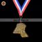 Wr China Supplier 24k Gold Plated Medal 3D Irregular Design Metal Awards Medal