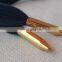  China custom gold metal tips shoelace tip with personalized logo
