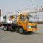 7 Ton truck mounted mobile crane mini cranes china