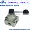 GOGO ATC 4 way Pneumatic air hand lever valve HV400-03 Port 3/8" BSPP Manual switch control valve