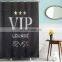 Polyester printed Bathroom Shower Curtain with competitive price