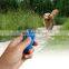 Custom Log Aid Guide Pet Training Whistle Dog Clicker with Key Ring