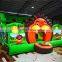Outdoor Children Amusement Park Lion Theme Inflatable Bounce House With Slide