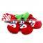 New red elk warm cotton non-slip bottom christmas dog knit socks