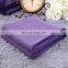 Throw Size Purple Throw Extra Soft Double Side Fuzzy Plush Summer Blanket