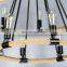 Retro Hemp Rope Handmade Rattan Industry Indoor Pendant Lamp