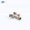 BT2003 Top sale brass forged bibcock tap valve with red handle