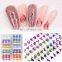 Latest Nail Fire Flame Design Transfer Foil Sticker Nail DIY Decoration