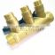 alibaba supply underfloor heating manifold brass material