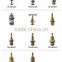 Tubomart hot cold water system fitting cheap brass valve core with free sample