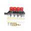 Chengdu ACT auto equipment cng lpg 3ohm vk37 plastic injector rail auto gas common rail injectors