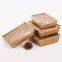 Kraft Paper Take Away Chinese Food Box, High Quality Food Take away food container Disposable Food Container