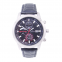 Titanium case chronograph watches man genuine leather multi-function watch
