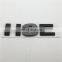 Customized Car Body Decal Plastic HSE Black Label Car Badge Emblem Sticker