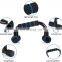 6-in-1 AB Wheel Roller Kit Upgraded with Core Sliders Push-Up Bar Jump Rope Hand Gripper and Knee Pad for Home Gym Workout