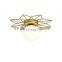 Modern Metal Flower Shape Ceiling Lamp LED Interior Decoration Ceiling lamp