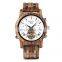 Hot Sales BOBO BIRD Special Design Luxury Wood Chronograph Multifunction Watch Gift for Female