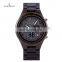 Multifunction BOBO BIRD Handmade Casual Chronograph Quartz Watch Custom Wood Watches