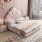 2021 Hot Sale Leather Children Bed Boy Girl Single Bed