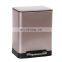 Fashion hot sale garbage bin waste can soft closing 90 degree trash bin pedal bin