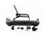 Maiker Rear Bumper with spare tire rack Guard Back Bull Bar for jeep wrangler Jk 4x4 auto Accessories