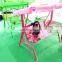 cheap price outdoor patio furniture indoor double seater children kids hanging swing chair