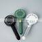 ABS Plastic 100mm Full Chrome Hand Shower Head With 3 Spray Setting Shower Spray