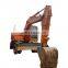 High quality doosan wheel excavator for digging , Used doosan machine , doosan dh140 dh150