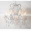 European chandelier living room crystal lamp modern minimalist bedroom lamp creative home dining room villa pendant lamp