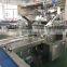 Automatic food in plastic tray pouch Bag flow packing machine mochi horizontal packaging machine