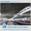 Prefabricated galvanized space grid structure steel roof truss design