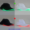 Outdoor light-emitting baseball cap tribute singing party props travel LED hat sunscreen cap factory foreign trade export