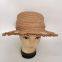 Summer casual hat small daisy simple atmosphere Sun hat hand woven straw hat