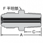 NPT external thread joint VCMC